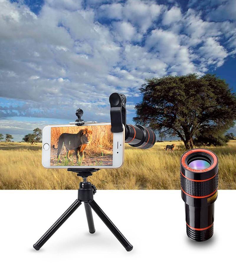 Ống len Zoom 8X camera phù hợp mọi loại điện thoại
