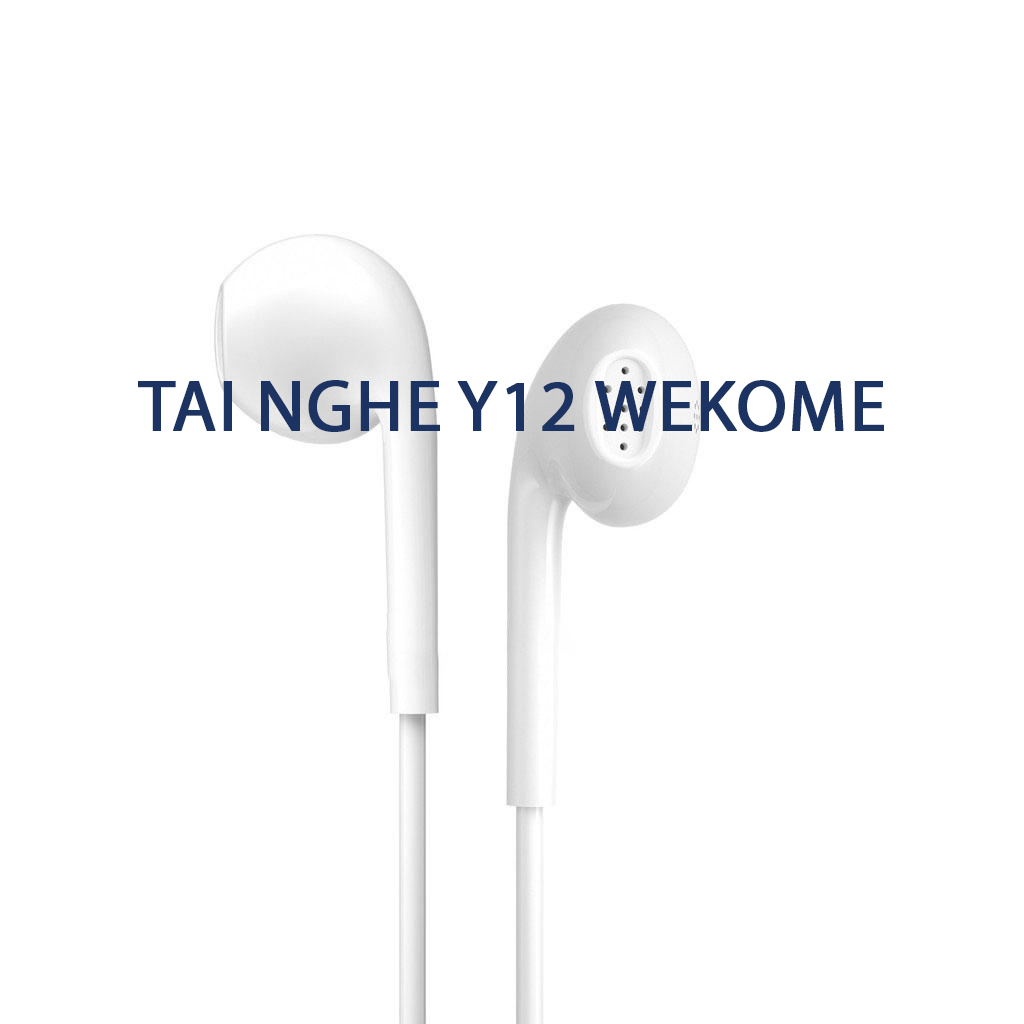 Tai nghe WEKOME chân Type C Y12 - Tai nghe jack 3.5 - Hàng nhập khẩu
