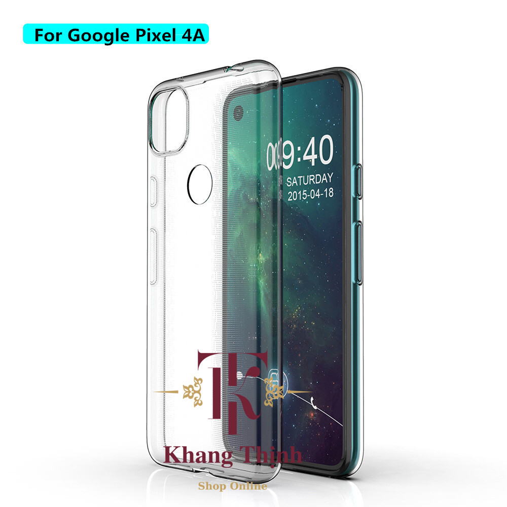Ốp lưng dành cho Google Pixel 4A silicon dẻo trong suốt cao cấp A+