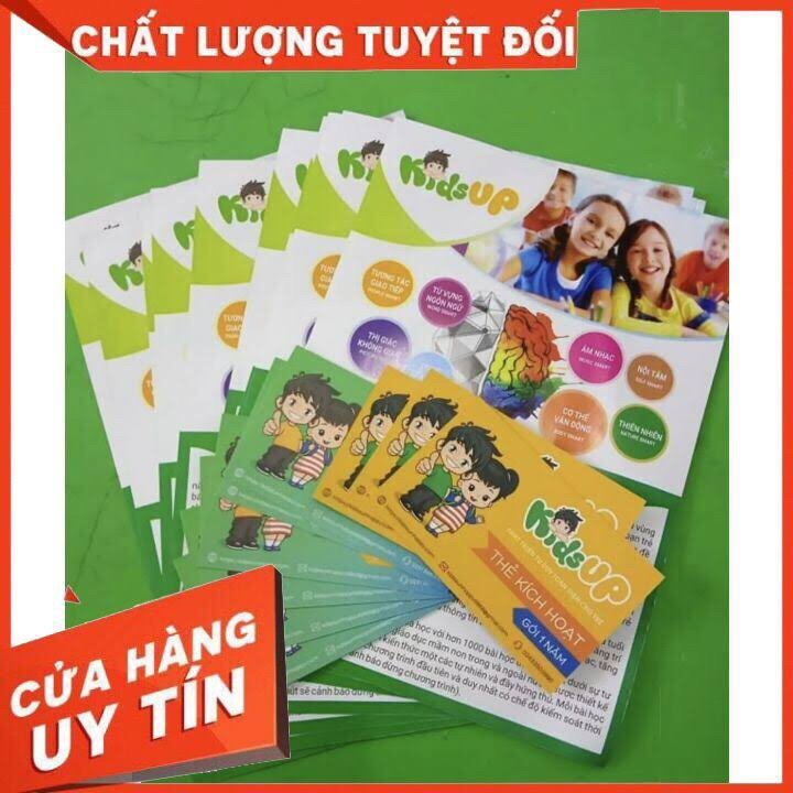 Kids up trọn đời - Voucher mã học online