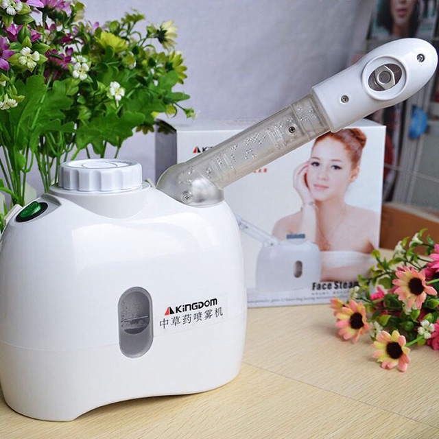 Máy Xông Hơi Mặt Mini Xoay 360 Độ K33C