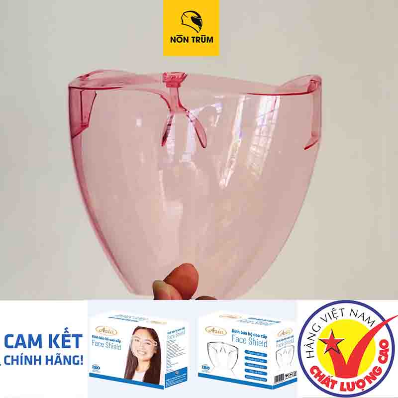 Kính face shield cao cấp ASIA chống giọt bắn, chống khói bụi chính hãng