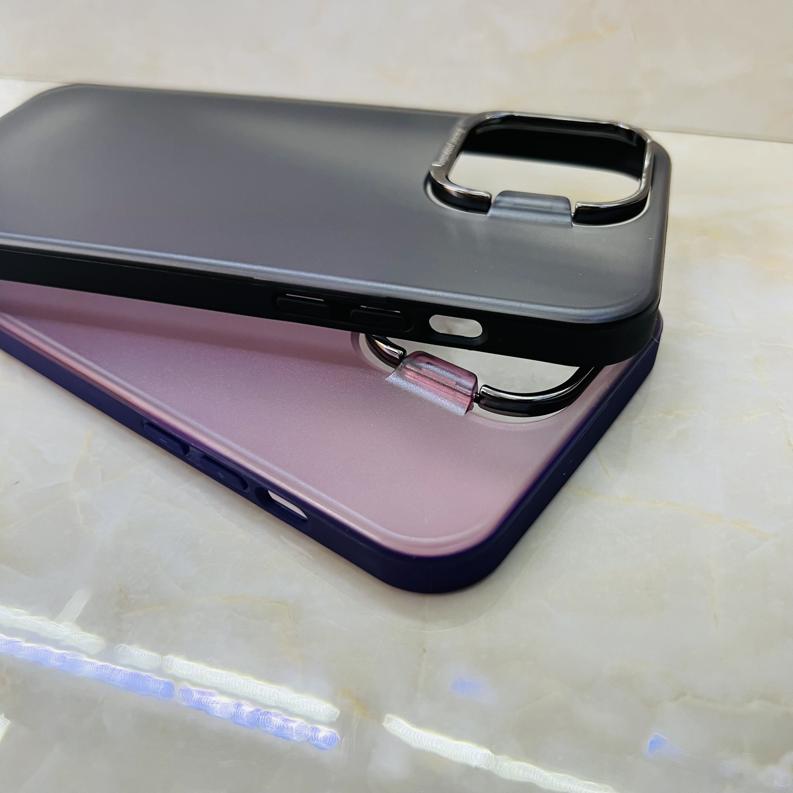 Ốp lưng X-level Impression Stand dành cho iPhone 14 Pro Max - hàng chính hãng