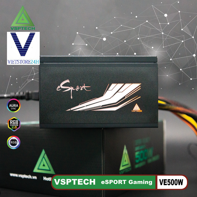 VSPTECH VE500W LED Hông RGB Sync (500W)