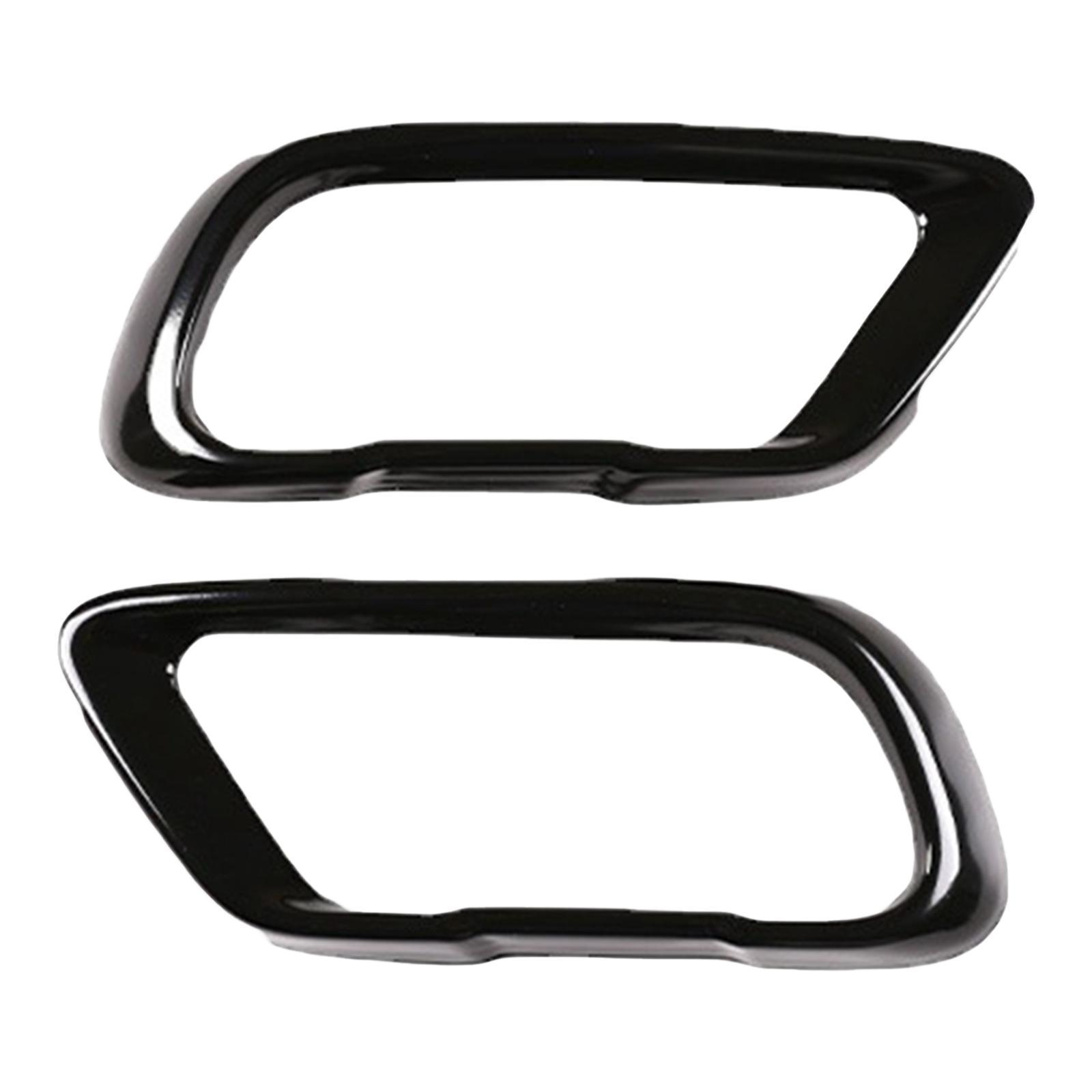 Exhaust Covers Stickers Auto Accessories Tail Throat Decorative Frame for BMW