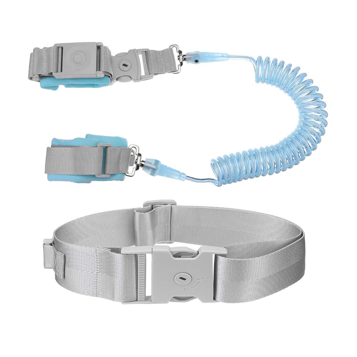 Trẻ Em Chống Lạc Cổ Tay Và Eo 1.5/2/2.5M Dây Đeo Dây Tập Đi Dây Xích Từ An Toàn Ngoài Trời Đi Bộ Dây Đai Dây Đeo Tay