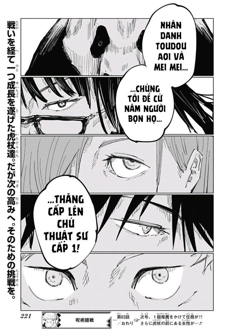 jujutsu kaisen - chú thuật hồi chiến chapter 63 23