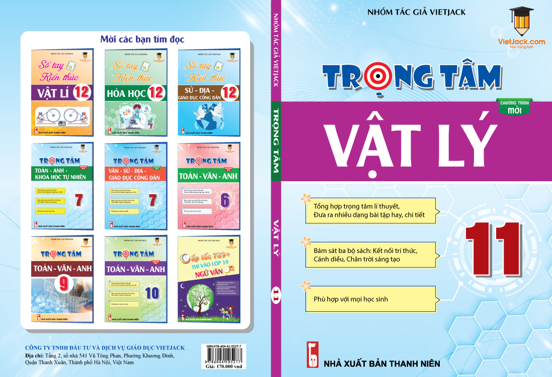 Trọng tâm Vật Lý 11