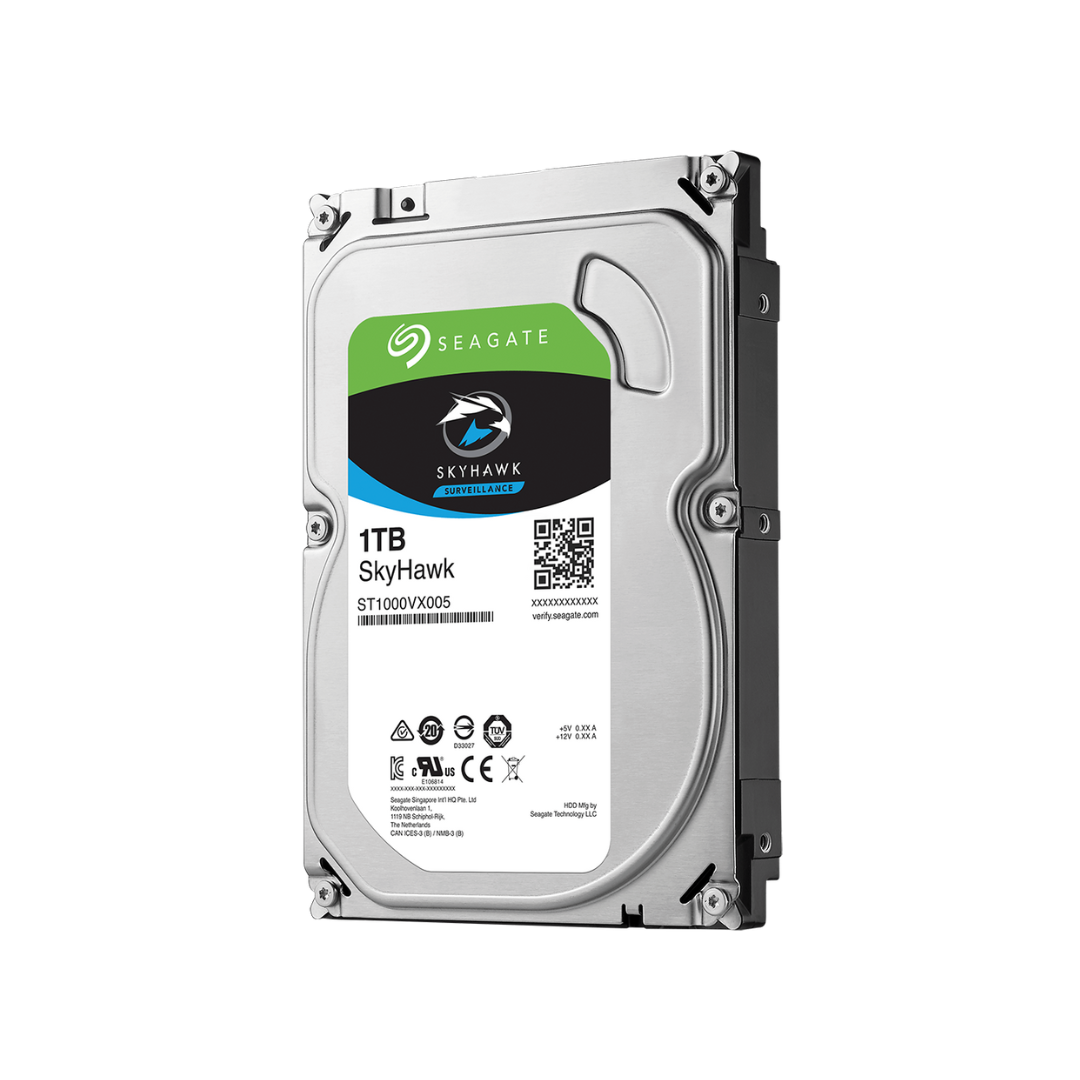 Ổ cứng HDD Seagate Skyhawk 1TB/6TB 3.5&quot; SATA 3 - Hàng chính hãng