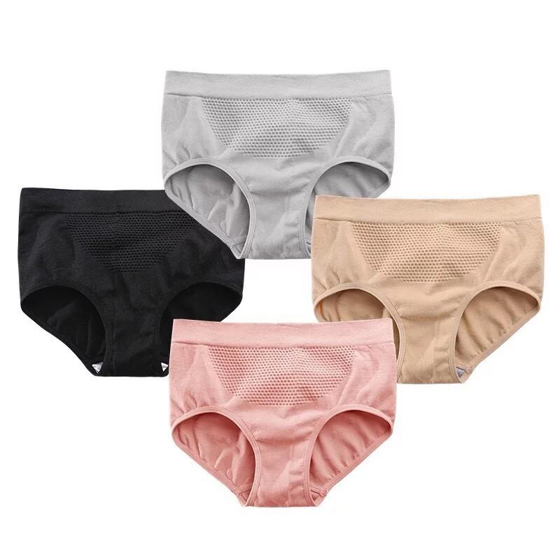 Combo 4 Quần Lót Nữ Kháng Khuẩn Siêu Xinh Tiện Dụng Cao Cấp QL01