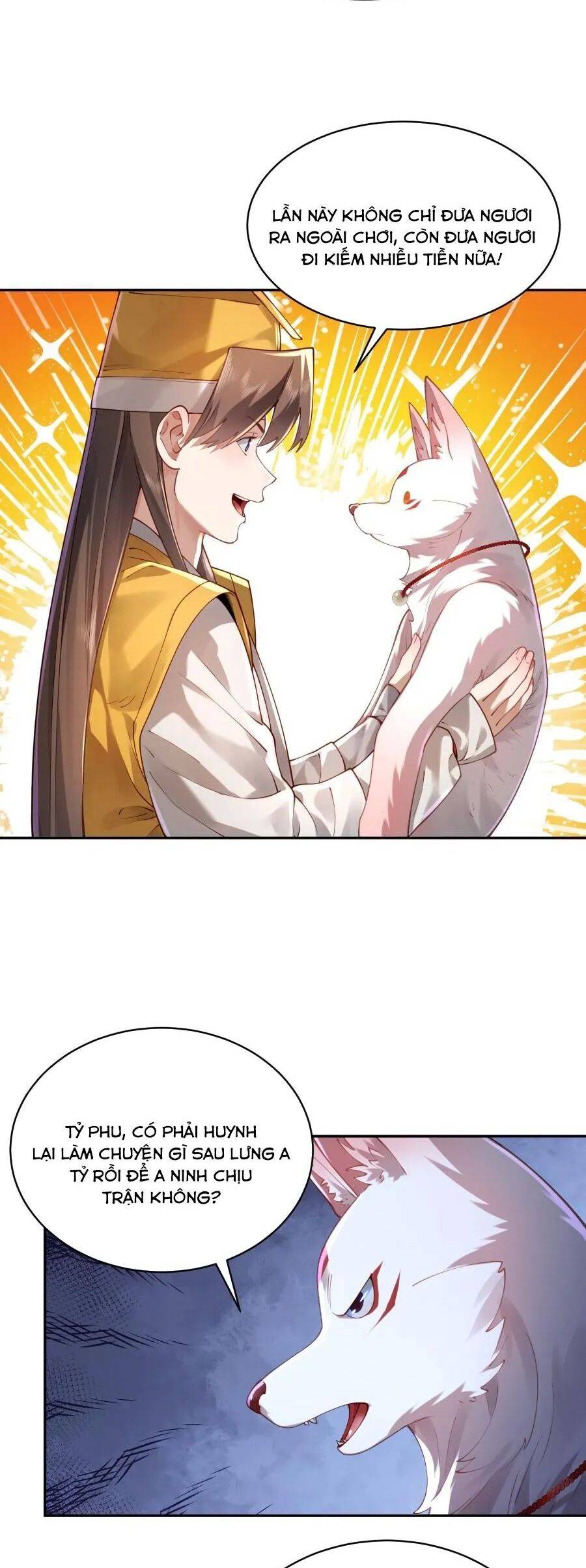 bói toán mà thôi, cửu vĩ yêu đế sao lại thành nương tử ta?! chapter 36 3