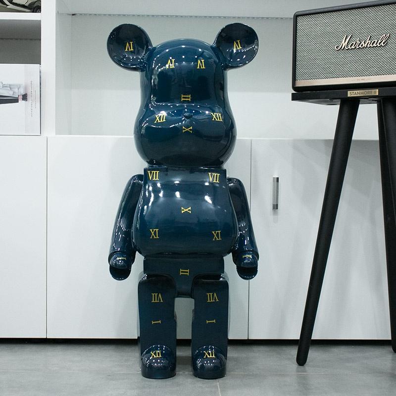 Tượng Gấu – Bearbrick XVII, tượng trang trí, thú trưng bày, quà tặng decor