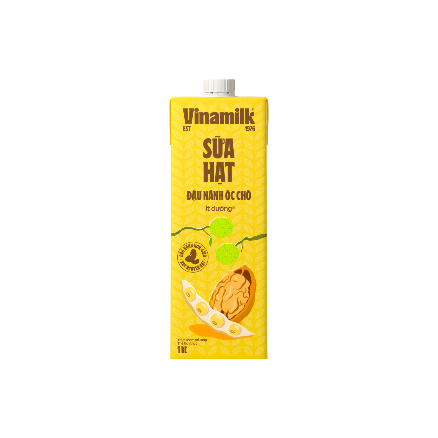 SỮA ĐẬU NÀNH VINAMILK HẠT ÓC CHÓ - HỘP 1L