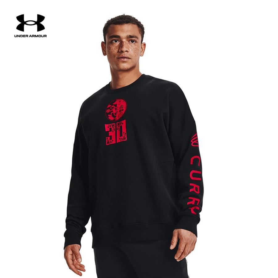 Áo thun tay dài thể thao nam Under Armour CURRY ELMO 30 CREW - 1369621-001