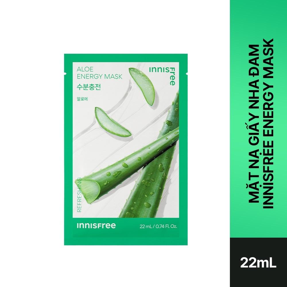 Mặt Nạ Innisfree Aloe Energy Mask 22ml