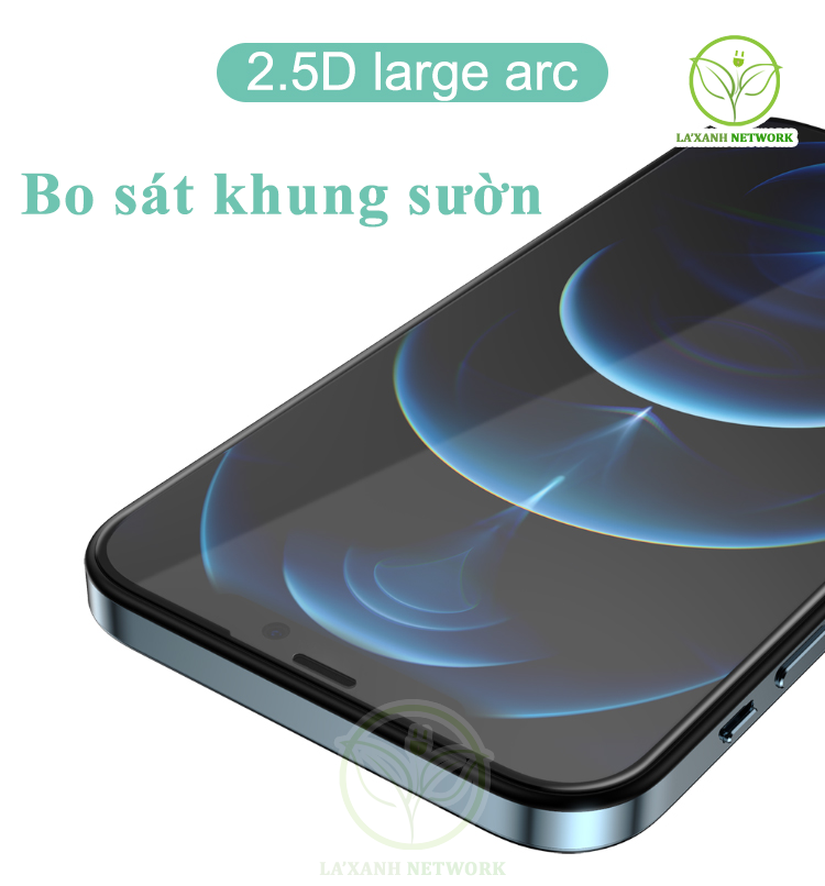 Cường lực bảo vệ màn hình dành cho iPhone 11 12 13 Pro Max XS Max loại Premium siêu cao cấp
