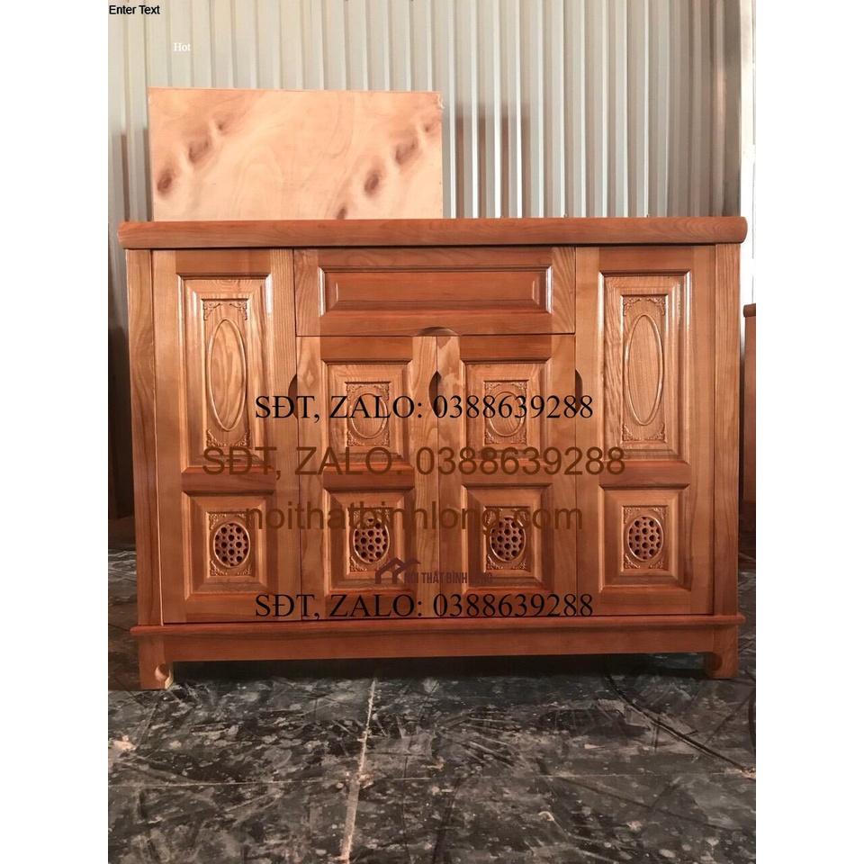 Tủ Giày Gỗ Xoan Đào