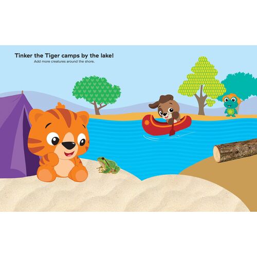 Reusable Sticker Book: Baby Einstein - In The Ocean!