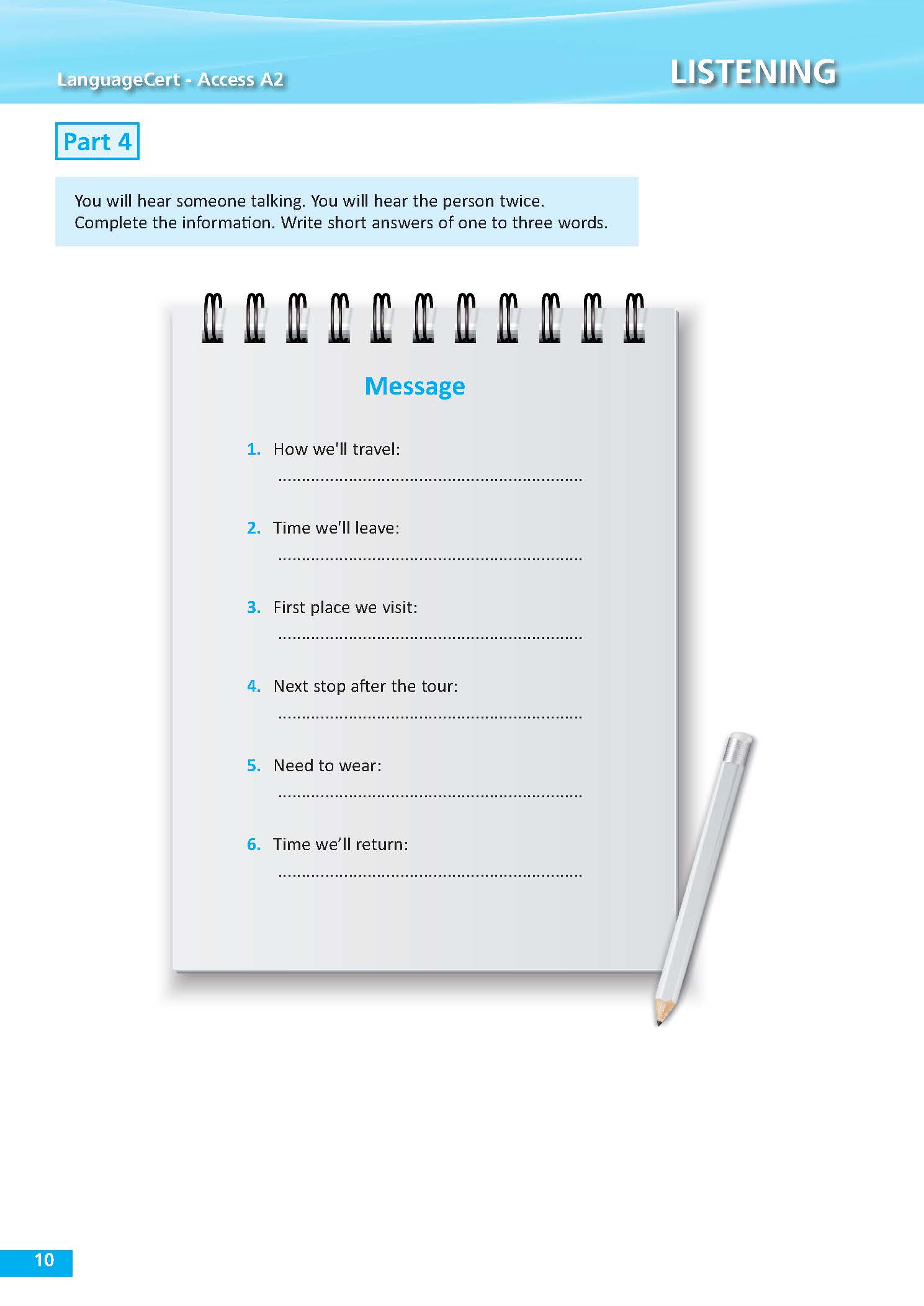 Succeed in LanguageCert A2 Access - 6 Pratice Tests