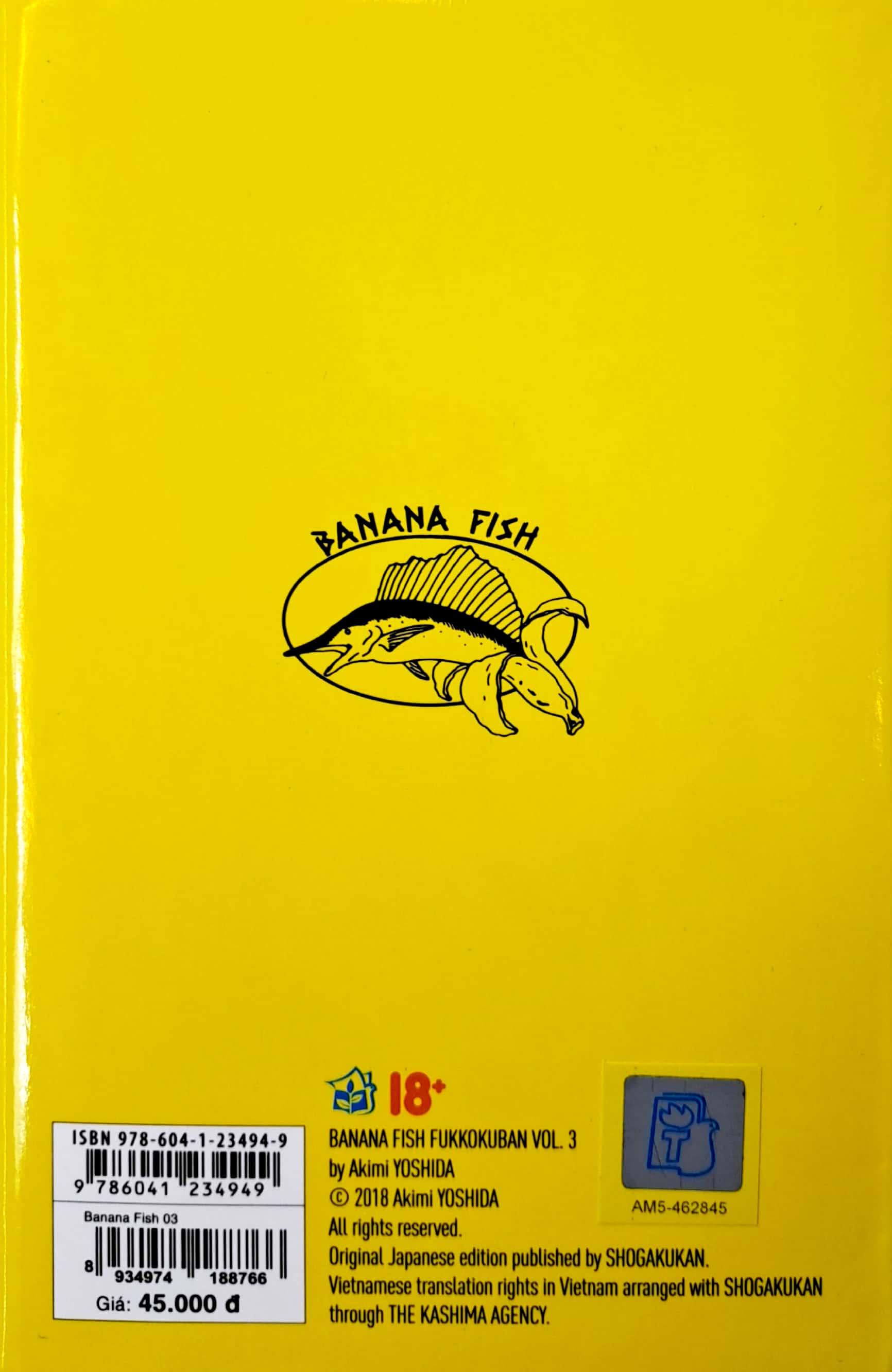Banana Fish - Tập 3 - Tặng Kèm Postcard Giấy