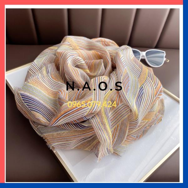 Khăn quàng cổ phong cách Hàn Quốc chất Linen cotton180x90cm-Qùa tặng 20/10-quà tặng sinh nhật-quà tặng