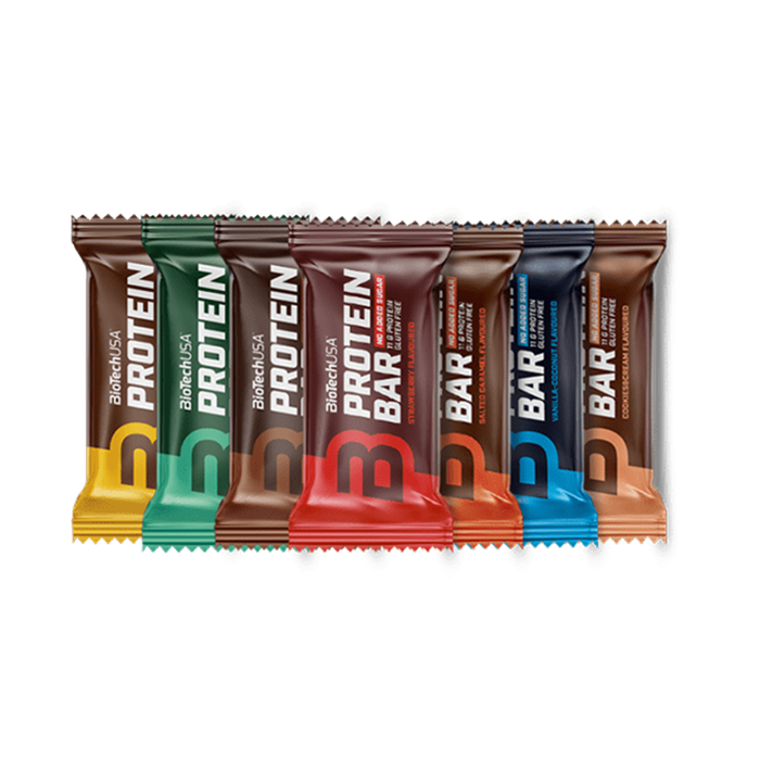 Thanh Bánh Protein Bar BiotechUSA – Hộp 20 Thanh