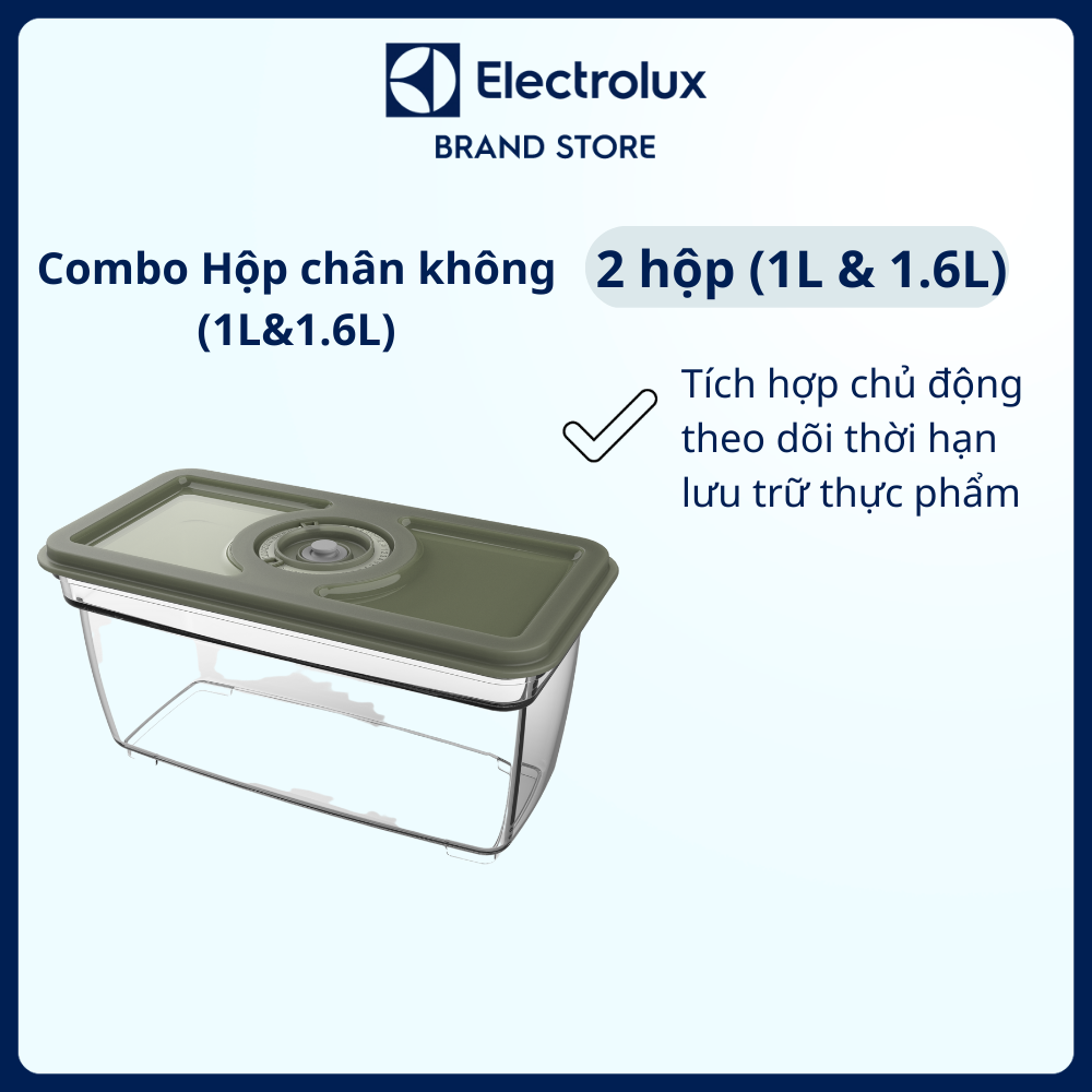 Bộ hộp thực phẩm chân không [Hàng chính hãng]