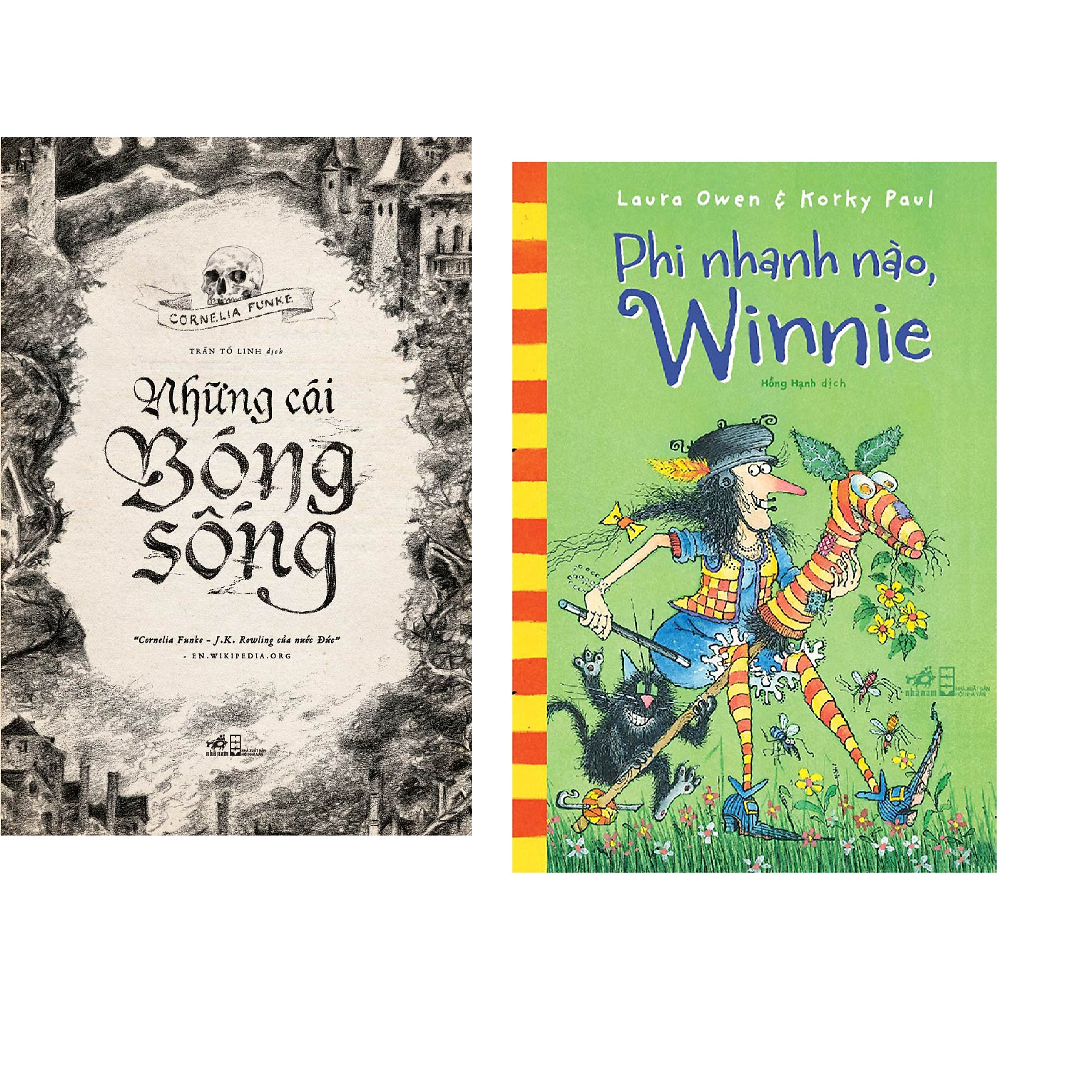 Combo 2 cuốn sách: Những cái bóng sống + Phi nhanh nào, Winnie