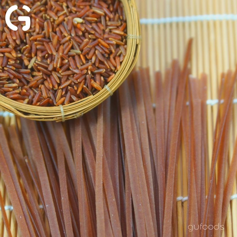 Phở gạo lứt ăn kiêng GUfoods - Dai ngon, Hỗ trợ Giảm cân, Thực dưỡng, Eat clean