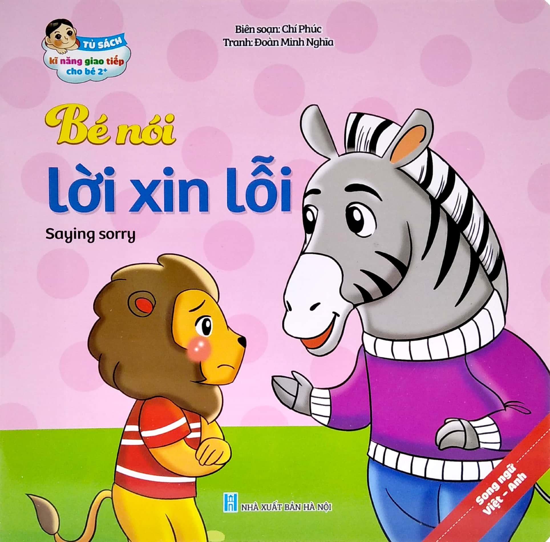 Bộ Túi Truyện Tranh Kỹ Năng Giao Tiếp Ứng Xử Cho Bé - Phiên Bản Song Ngữ Việt - Anh