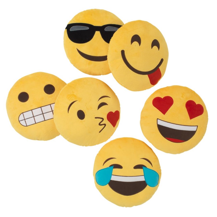 Bộ 2 Gối Trang Trí Emoji Đường Kính 35cm JYSK