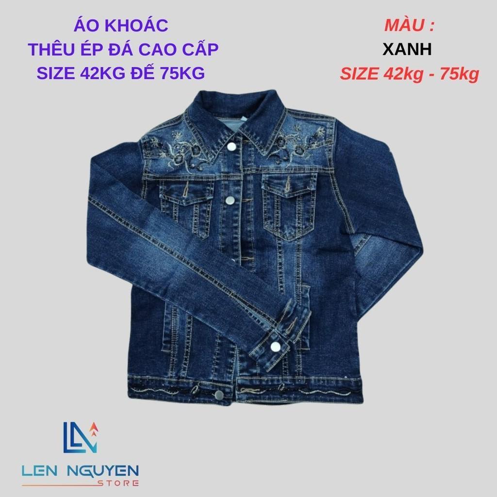 Quần jean nữ, áo khoác, lưng cao, quần bò nữ dáng ôm, quần rin nữ có big size, cho 42kg đến 75kg, - Xanh Nhạt