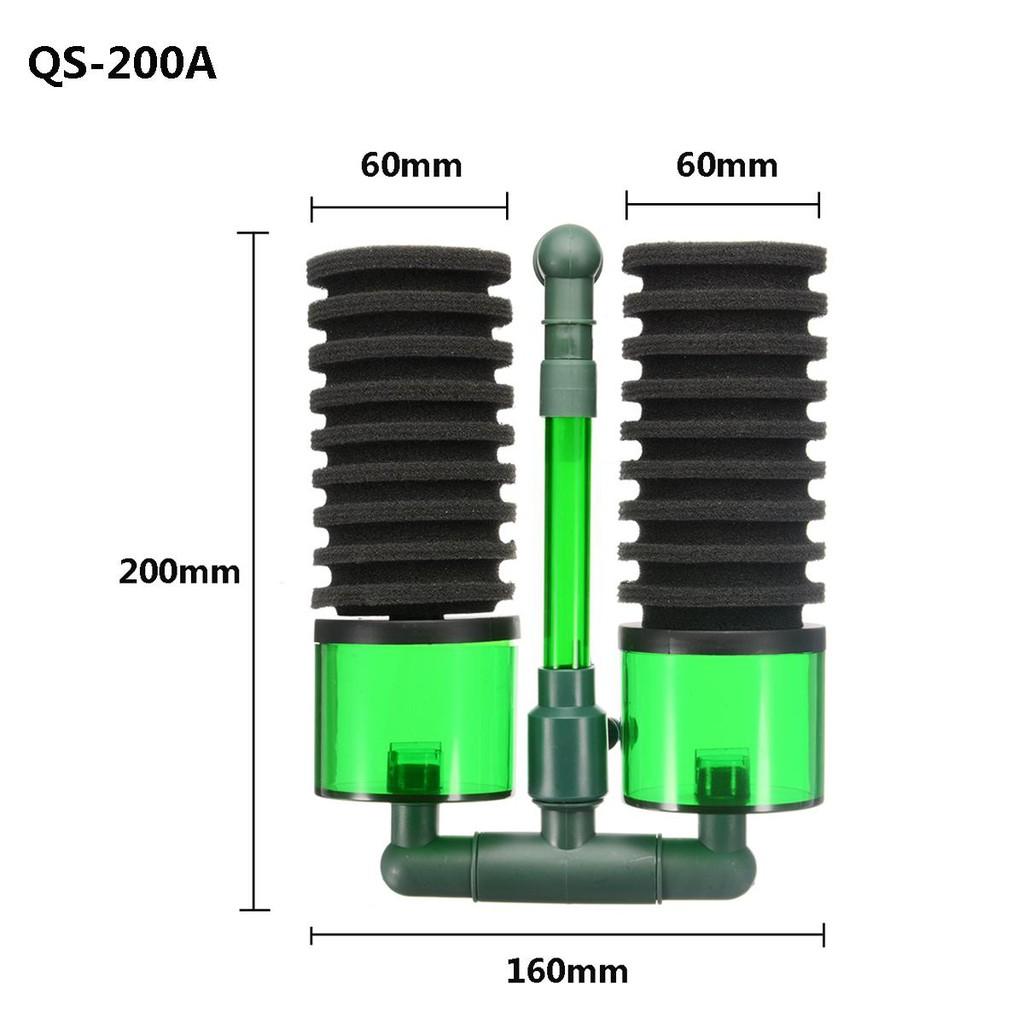 Lọc Vi Sinh QS200A Có Chỗ Chứa Vật Liệu Lọc
