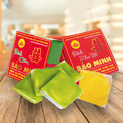 Bánh Cốm Đậu Xanh Bảo Minh - hộp 5 cái