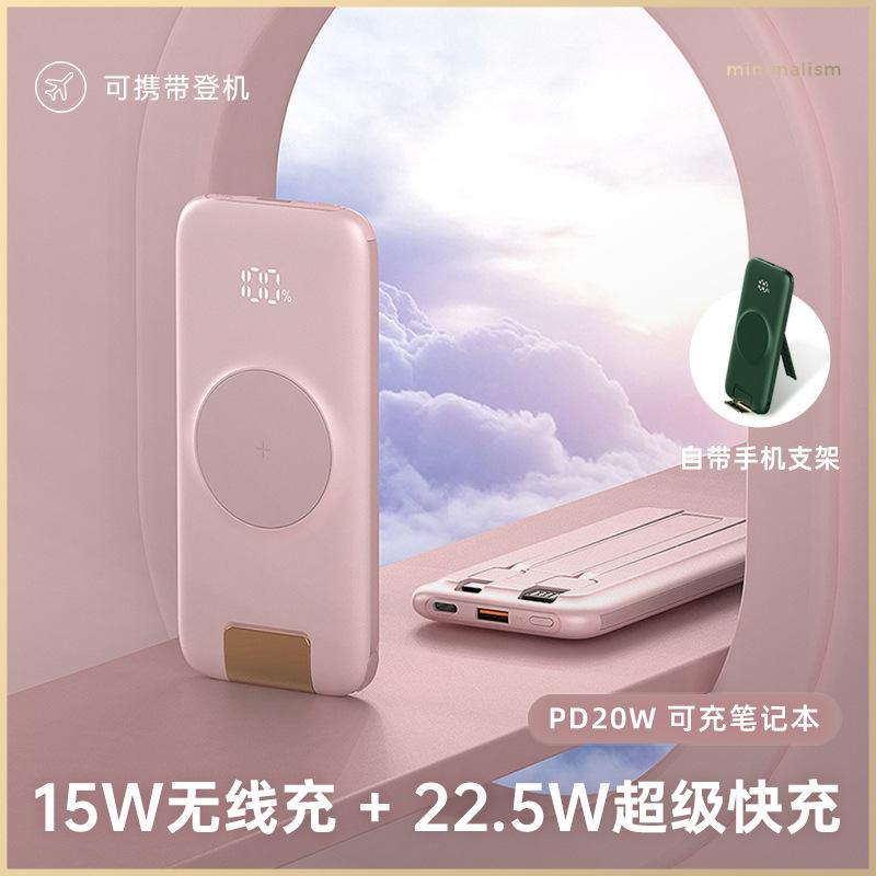 Kho báu sạc không dây SUIDDY giá thấp nhất với dòng sạc nhanh ba trong một cấp độ 20000 mAh mỏng và nhỏ gọn di động thích hợp cho