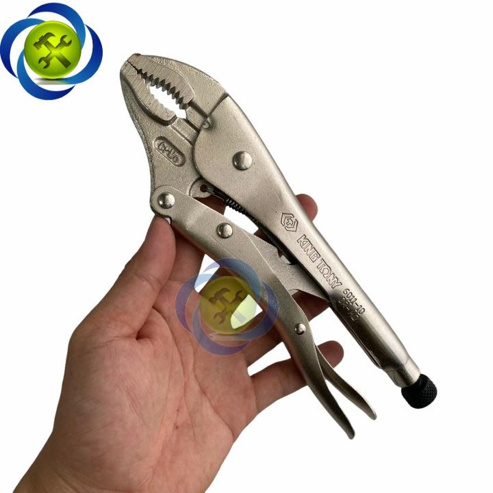 Kìm bấm chết mũi cong 10 inch Kingtony 6011-10N2