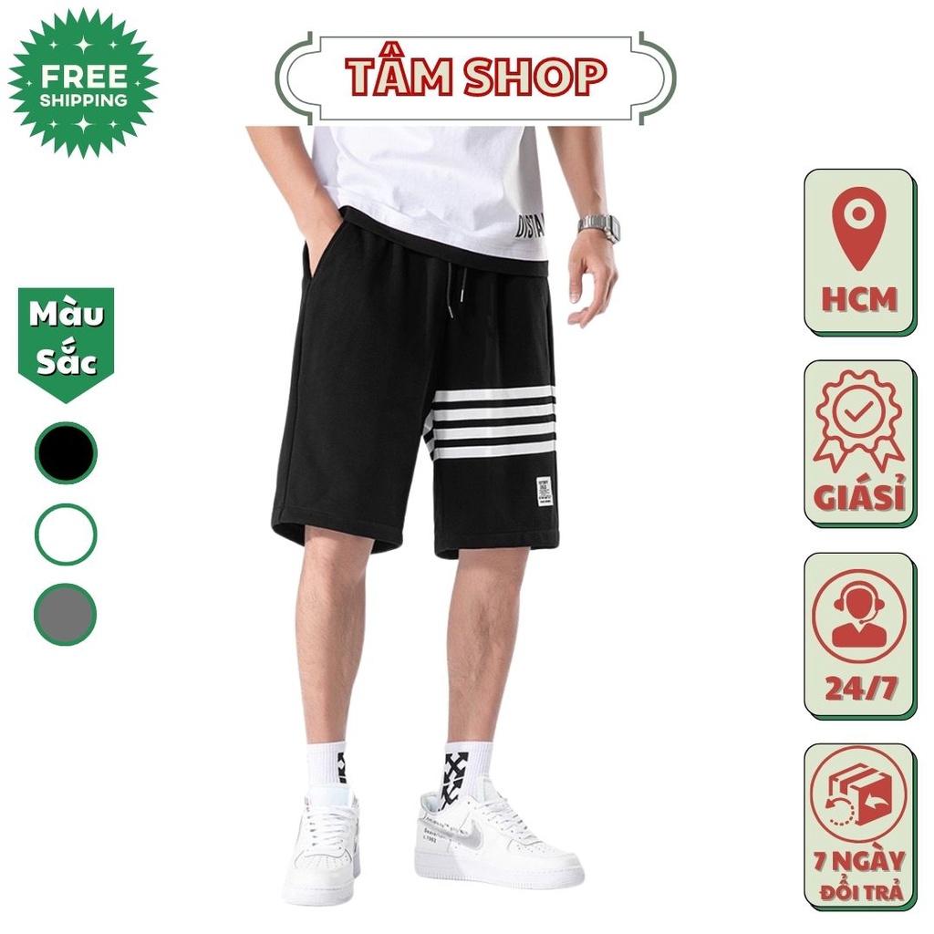 Đồ bộ nam STYLE MARVEN áo thun in hình Stitch và quần shorts đùi kẻ ngang sét thun lạnh