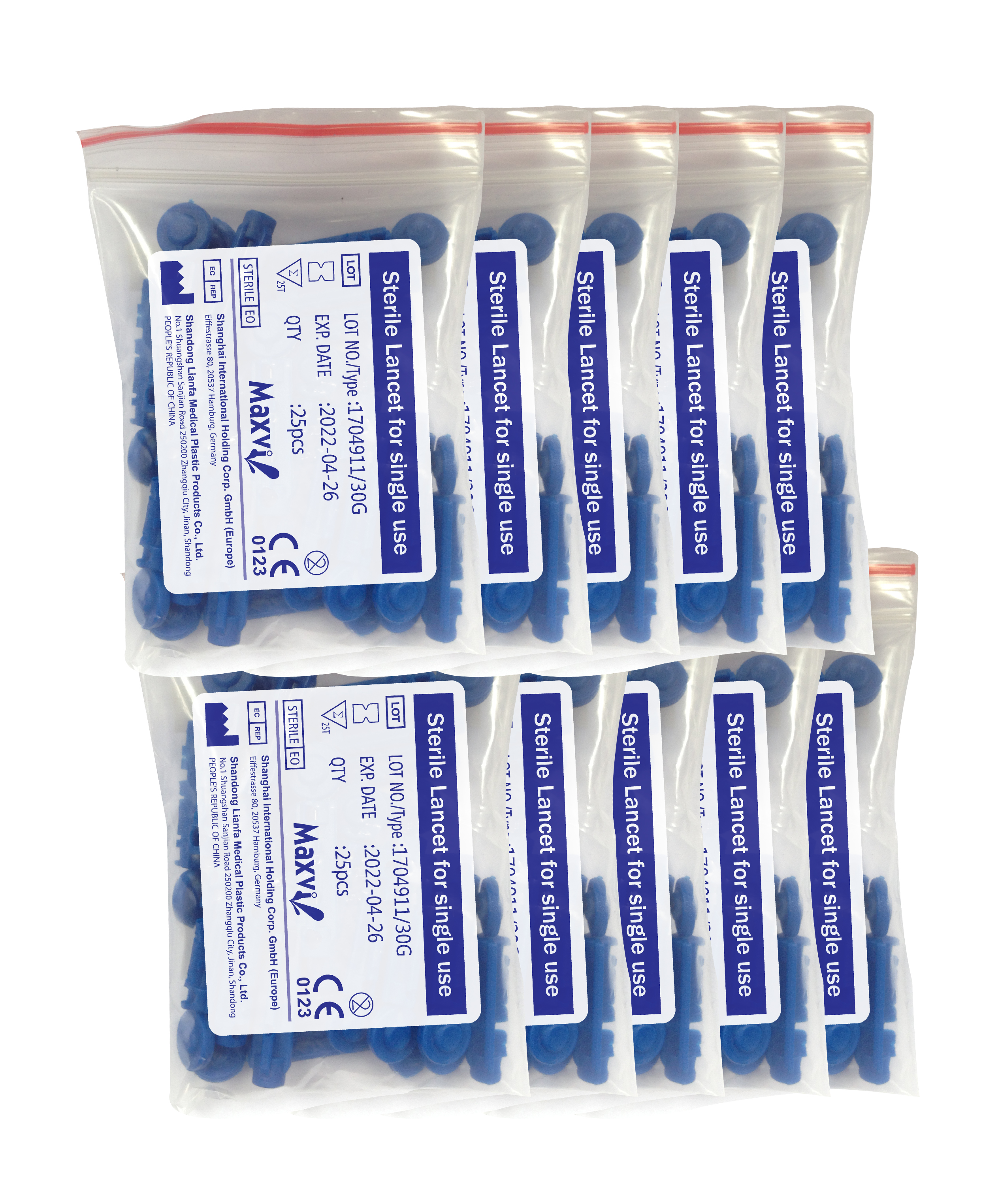 Kim lấy máu không đau Maxvi (thử đường huyết)