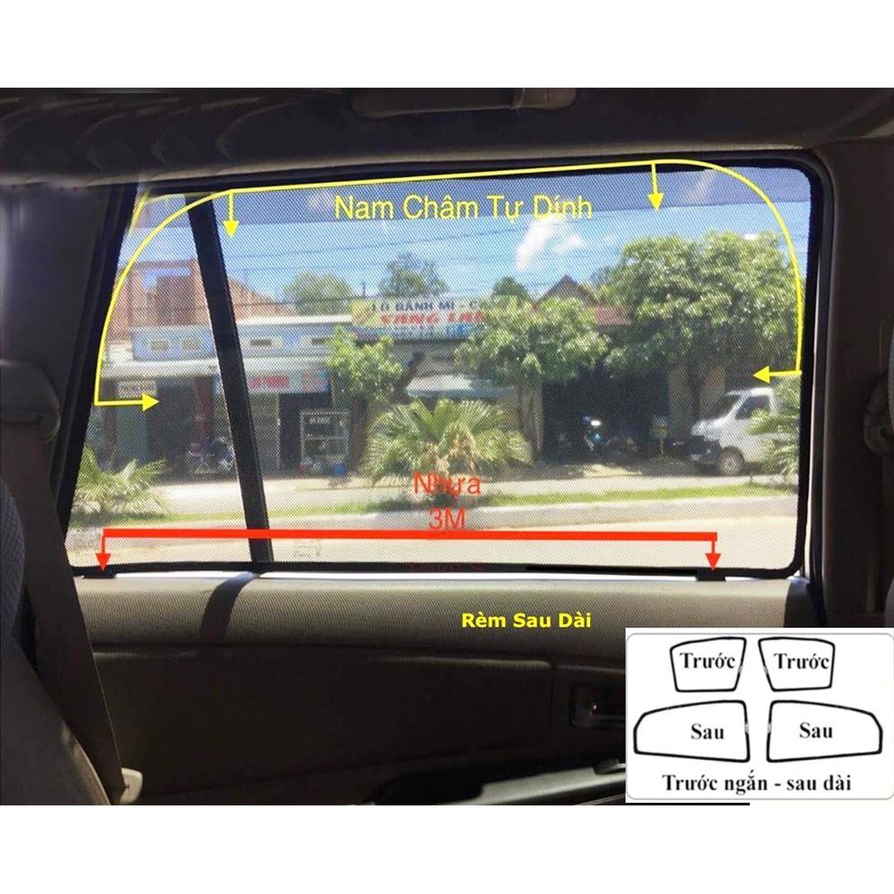 Hình ảnh Rèm che nắng nam châm cho Toyota Vios, bộ 4 tấm cho 4 cửa, hàng loại 1 cao cấp nhất, vừa khít kính