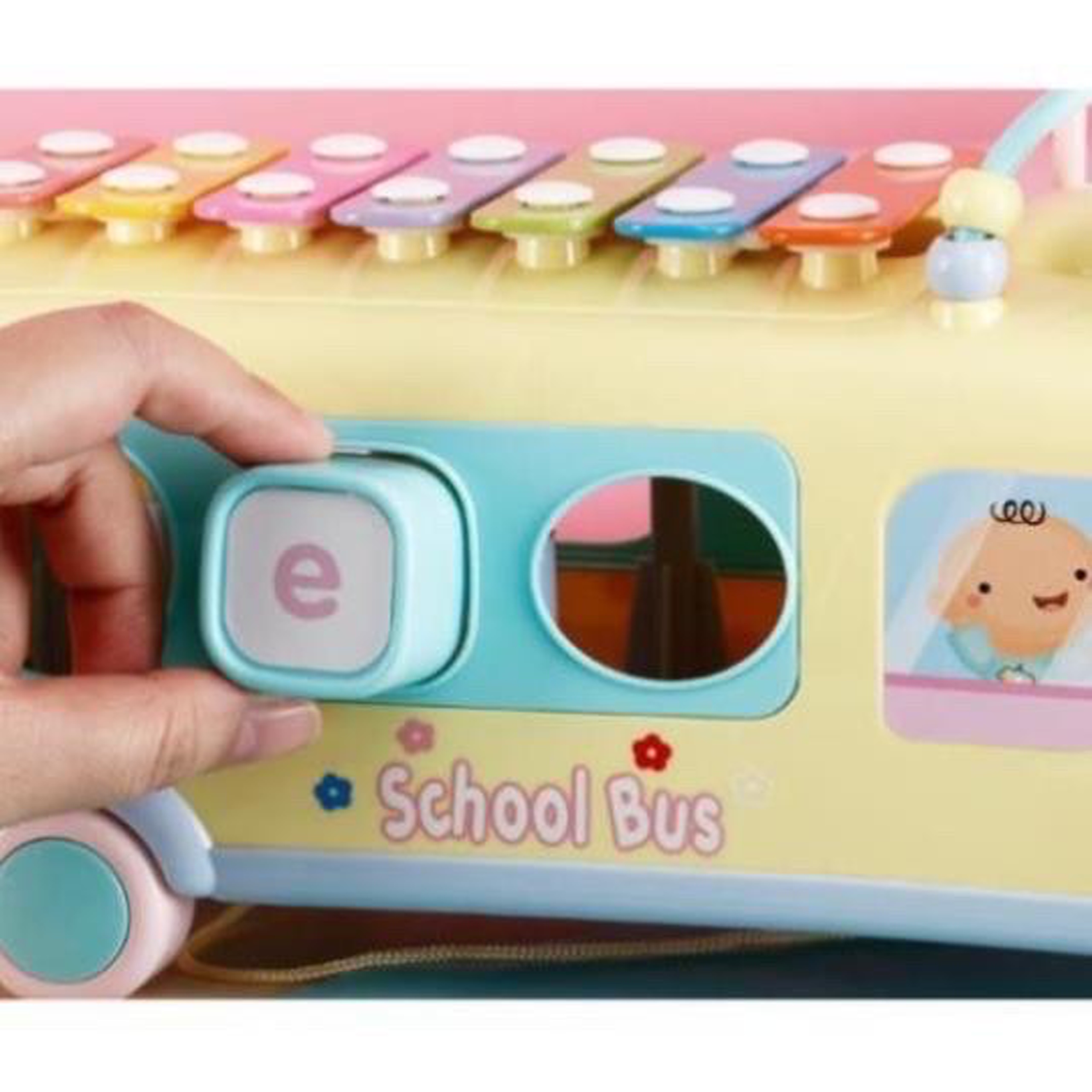Xe Ô Tô Nhạc Thả Hình Bằng Nhựa Cao Cấp GNK - Đồ chơi An Toàn Cho Bé