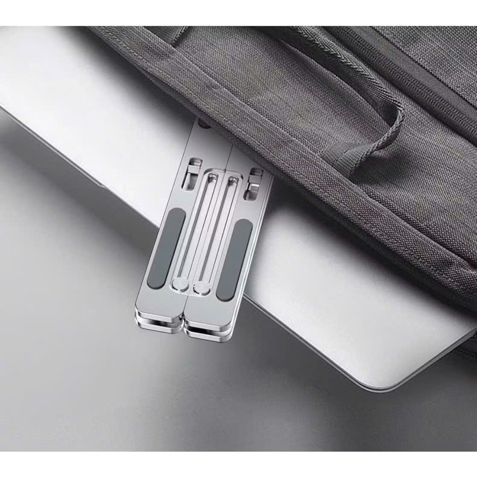Bộ Giá Đỡ Laptop gấp gọn và quạt - Đế Kê Laptop Tản Nhiệt Có Thể Điều Chỉnh Độ Cao