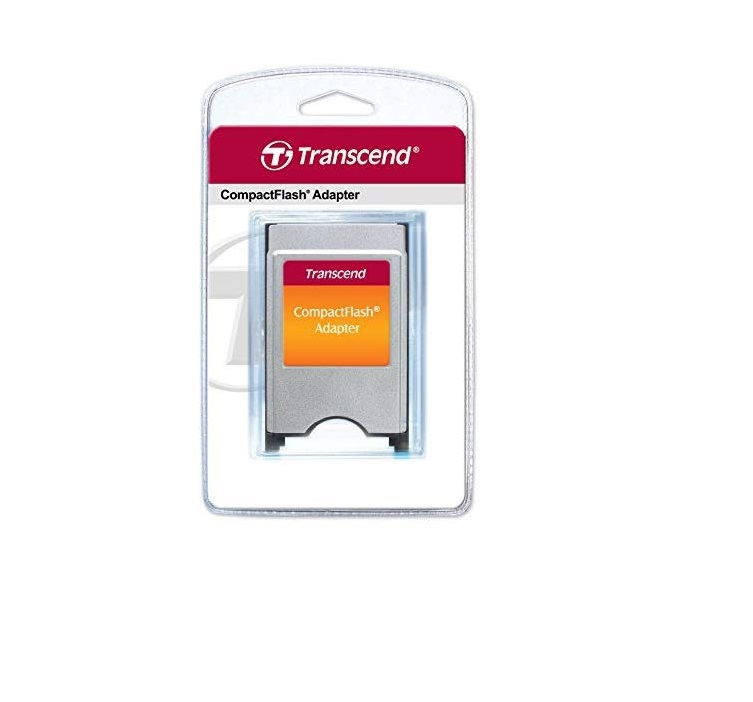 Đầu đọc thẻ nhớ CF sang PCMCIA Transcend - CF Compact Flash PCMCIA - Hàng Chính Hãng