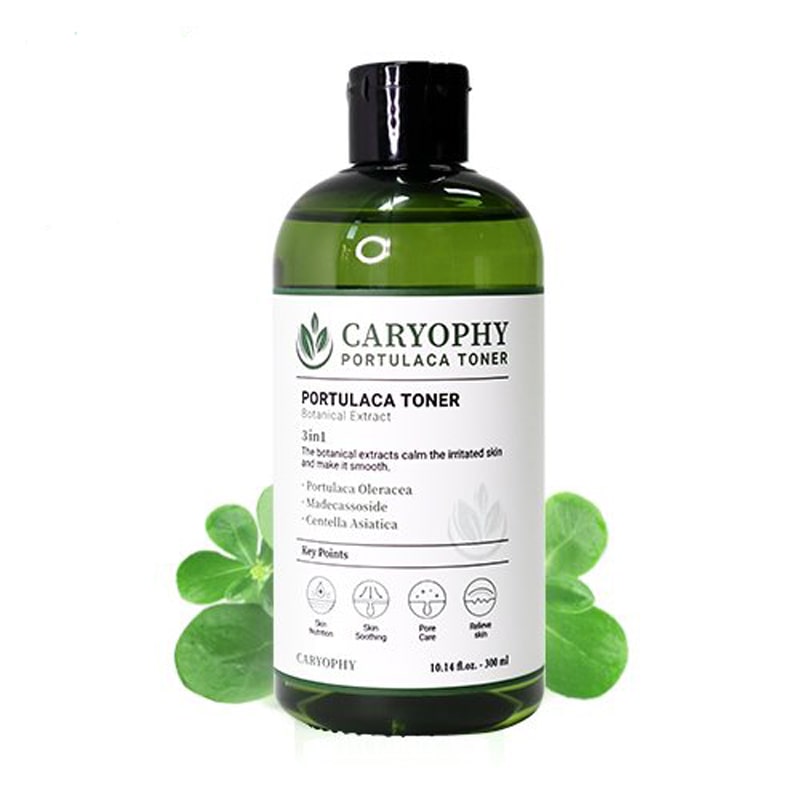 Toner hỗ trợ điều trị mụn Caryophy Portulaca Toner 300ml