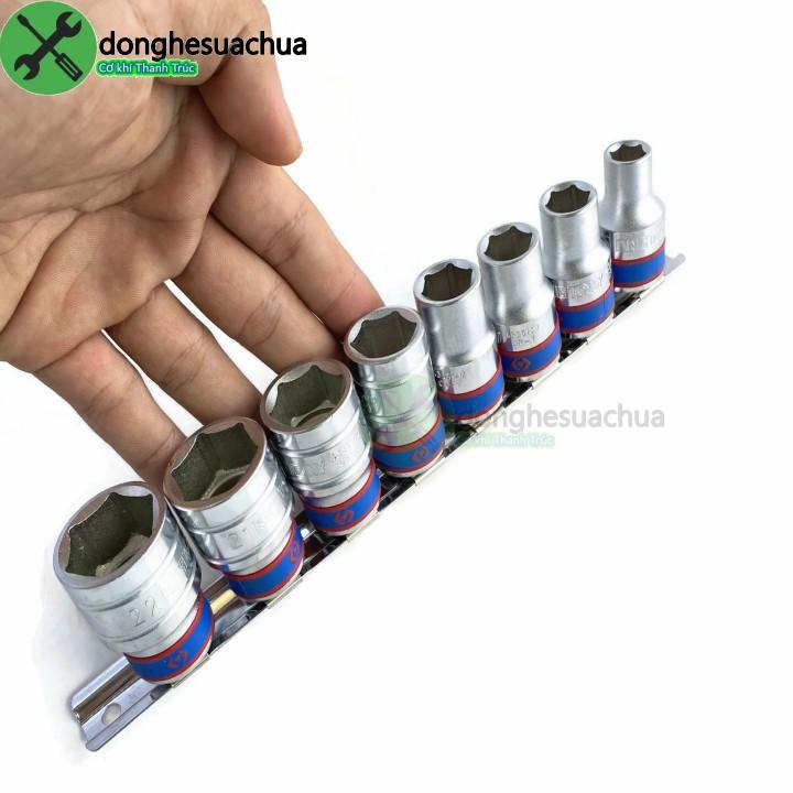 Bộ đầu tuýp 8 chi tiết 10-22mm Kingtony 4510MR loại 1/2