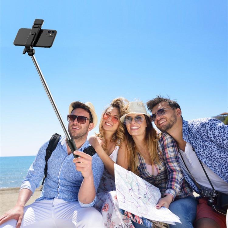 Gậy chụp ảnh 3 chân TSS Selfie Stick điều khiển từ xa có phân loại đèn trợ sáng Tripod chụp tự sướng - quay - livestream