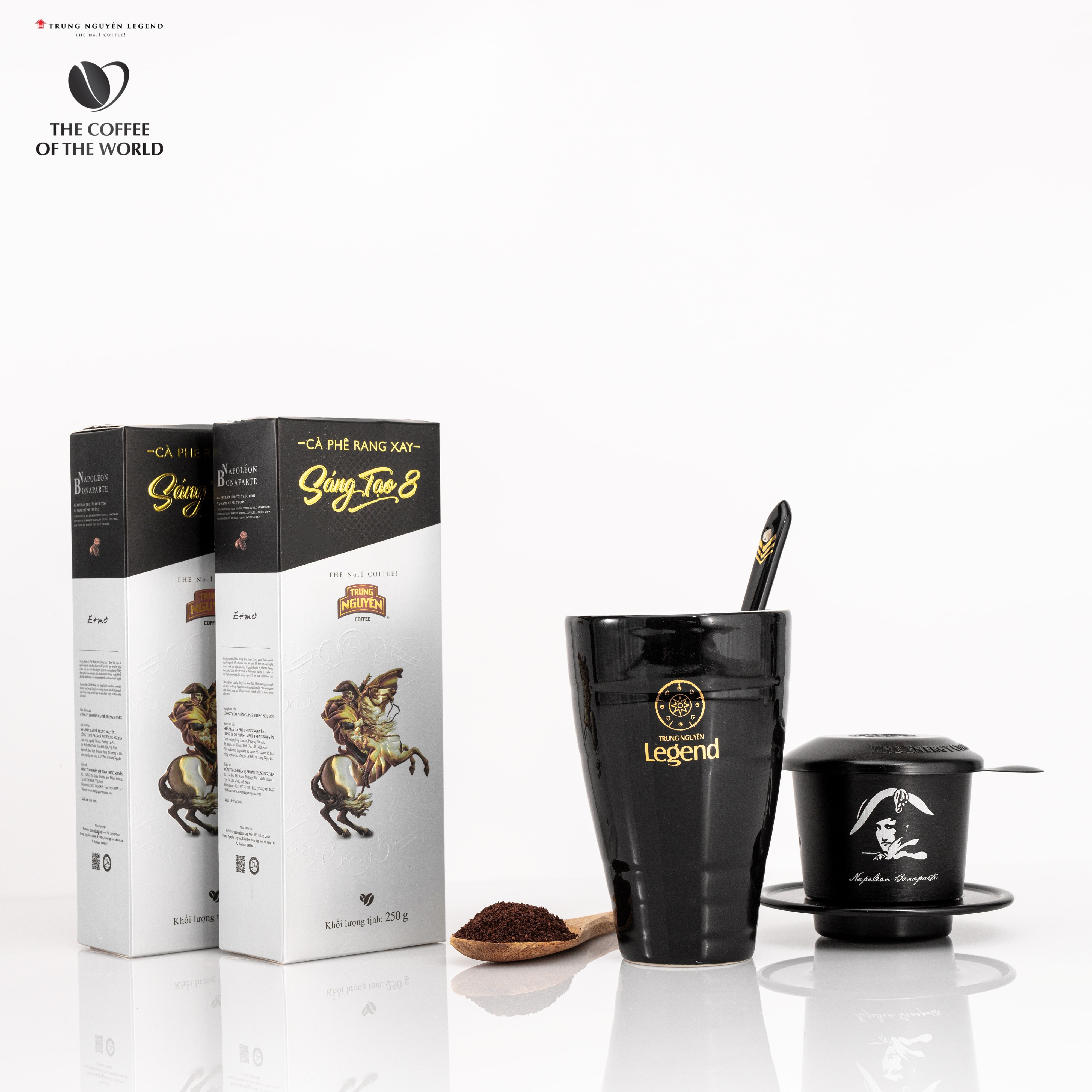 Hình ảnh Trung Nguyên Legend - Cà phê rang xay Sáng tạo 8 - Hộp 250gr