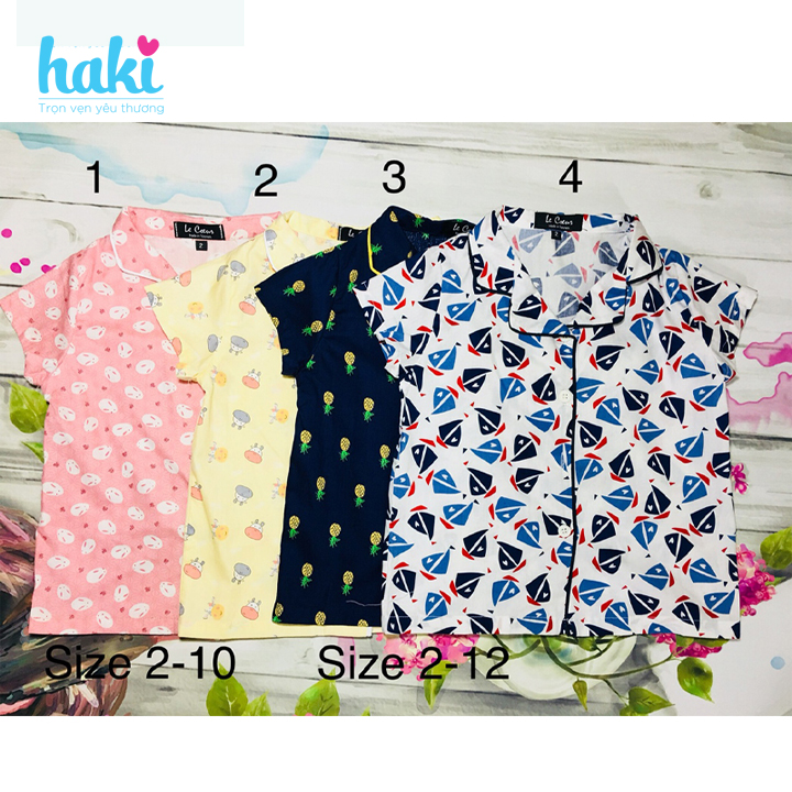 Bộ Pijama cho bé Haki