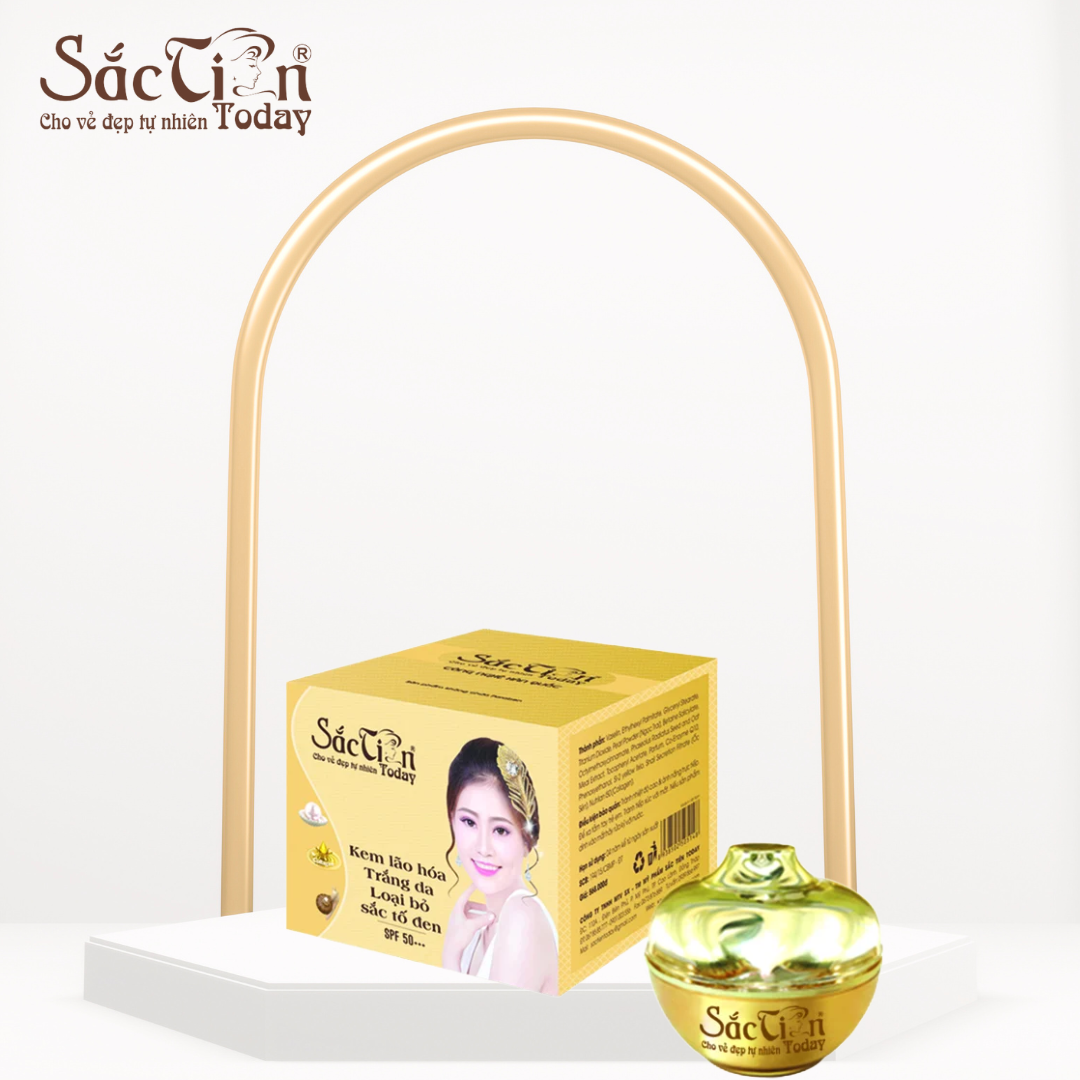 Kem Lão Hóa Trắng Da Giảm Thiểu Sắc Tố Đen Sắc Tiên Today 25g