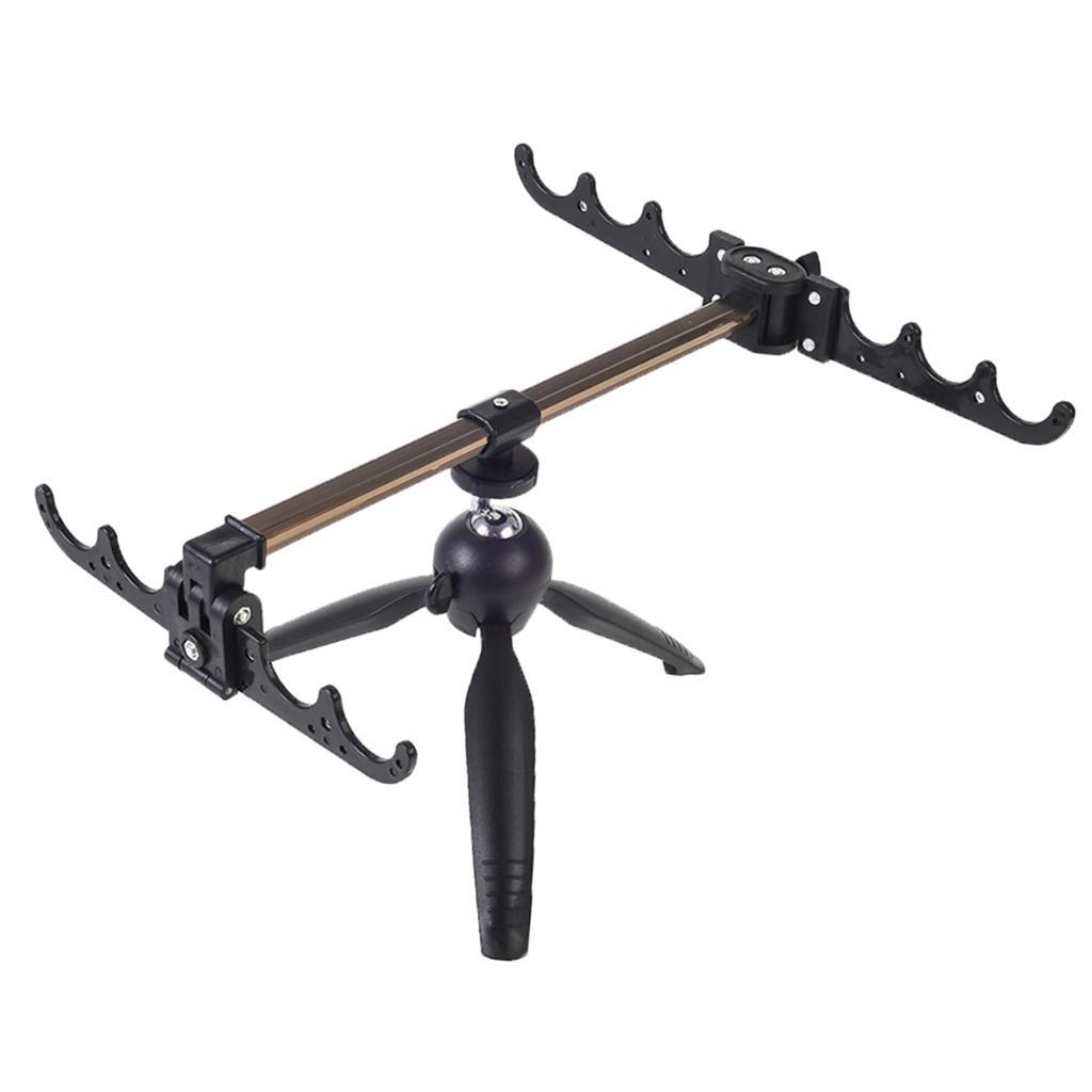 Portable Fishing Rod Holder Adjustable Lightweight Folding Ice Pole Mount