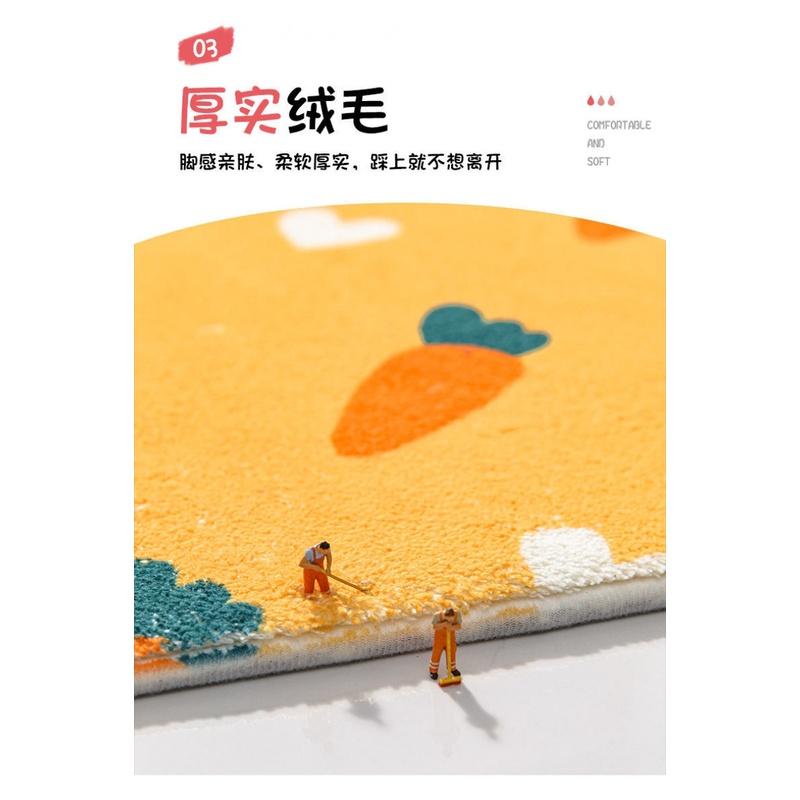 Thảm Lót Sàn Thấm Hút Chống Trượt Cho Nhà Tắm/Nhà Vệ Sinh